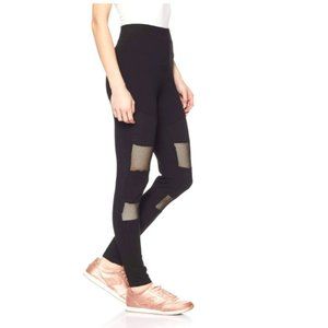 Fishnet Mesh Black Leggings